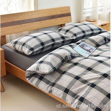 4 pcs set tempat tidur microfiber